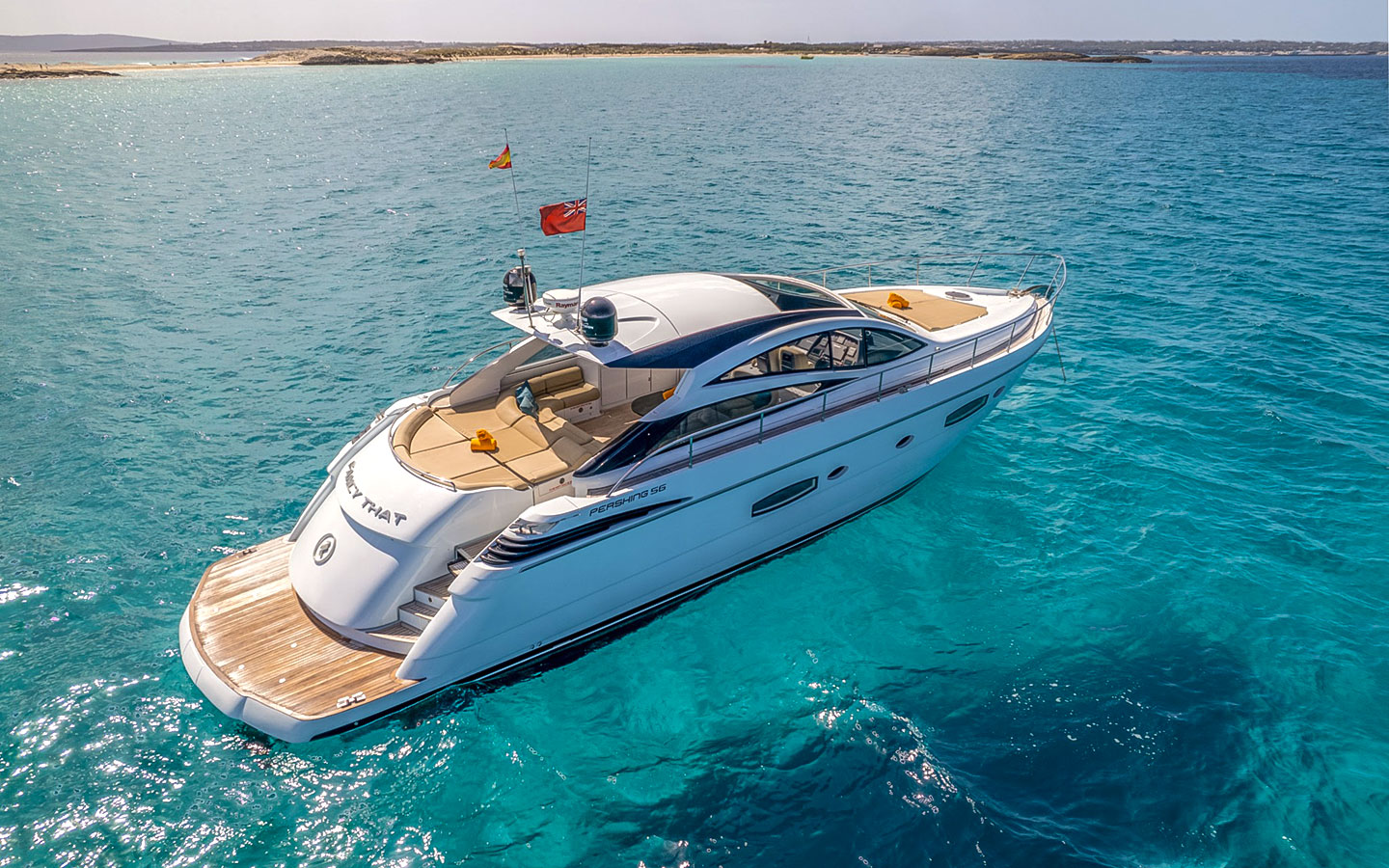 PERSHING 56 yacht charter, photo 5