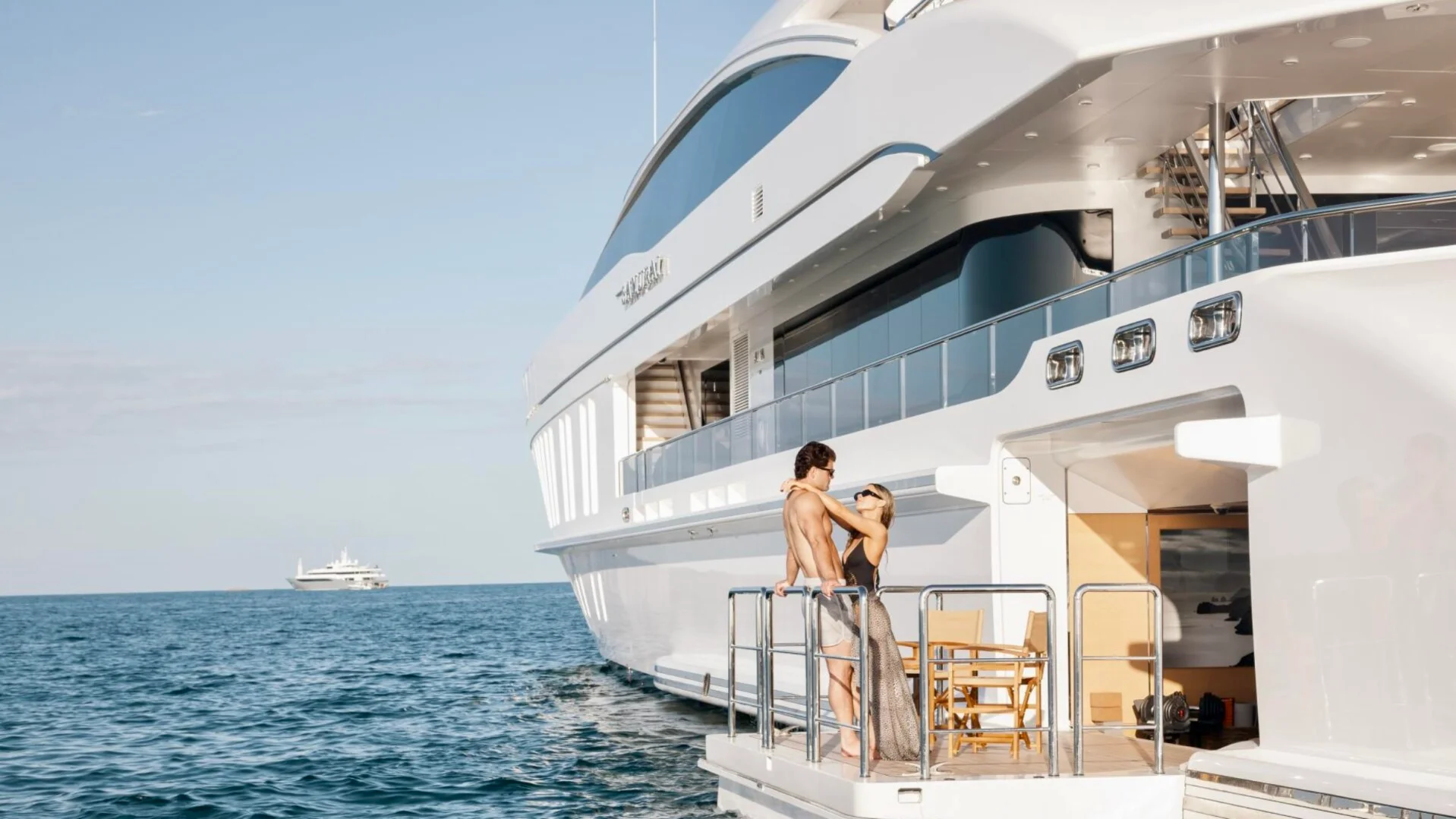 SAMURAI yacht detail