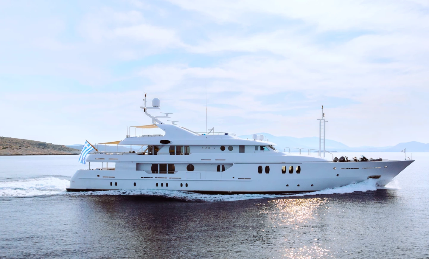 Amels 164 luxury yacht charter French Riviera