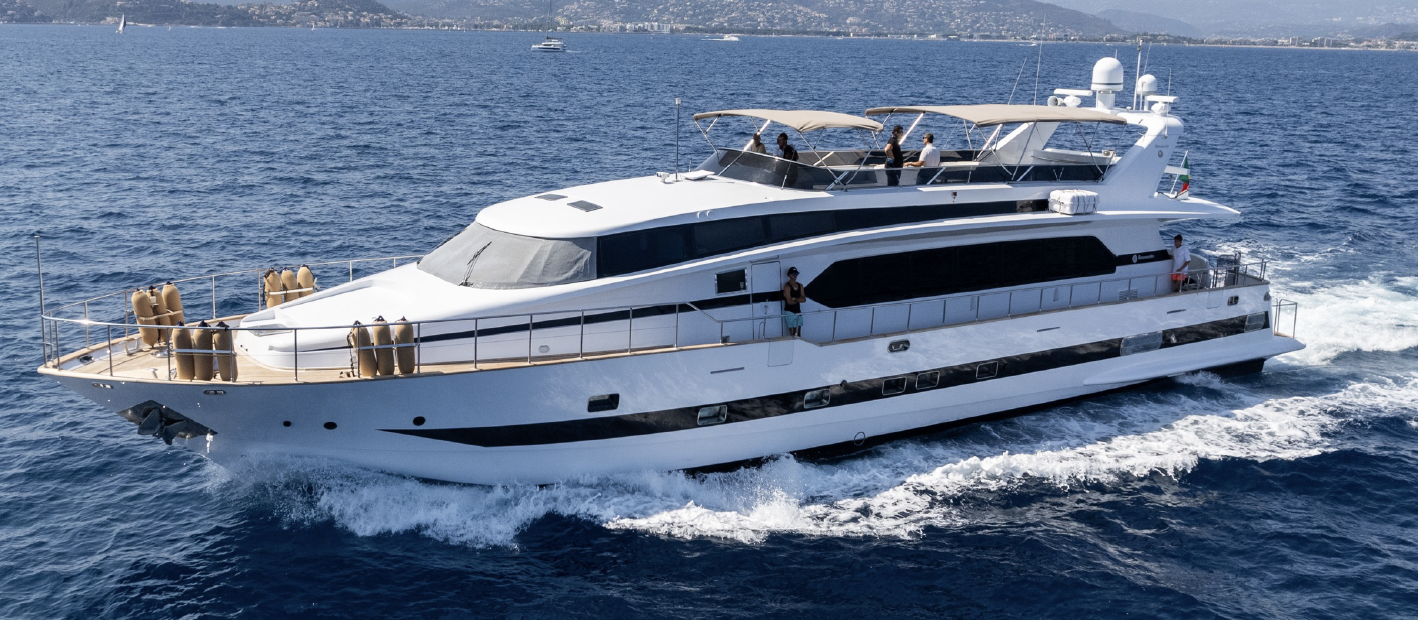 TECNOMARINE luxury yacht charter French Riviera
