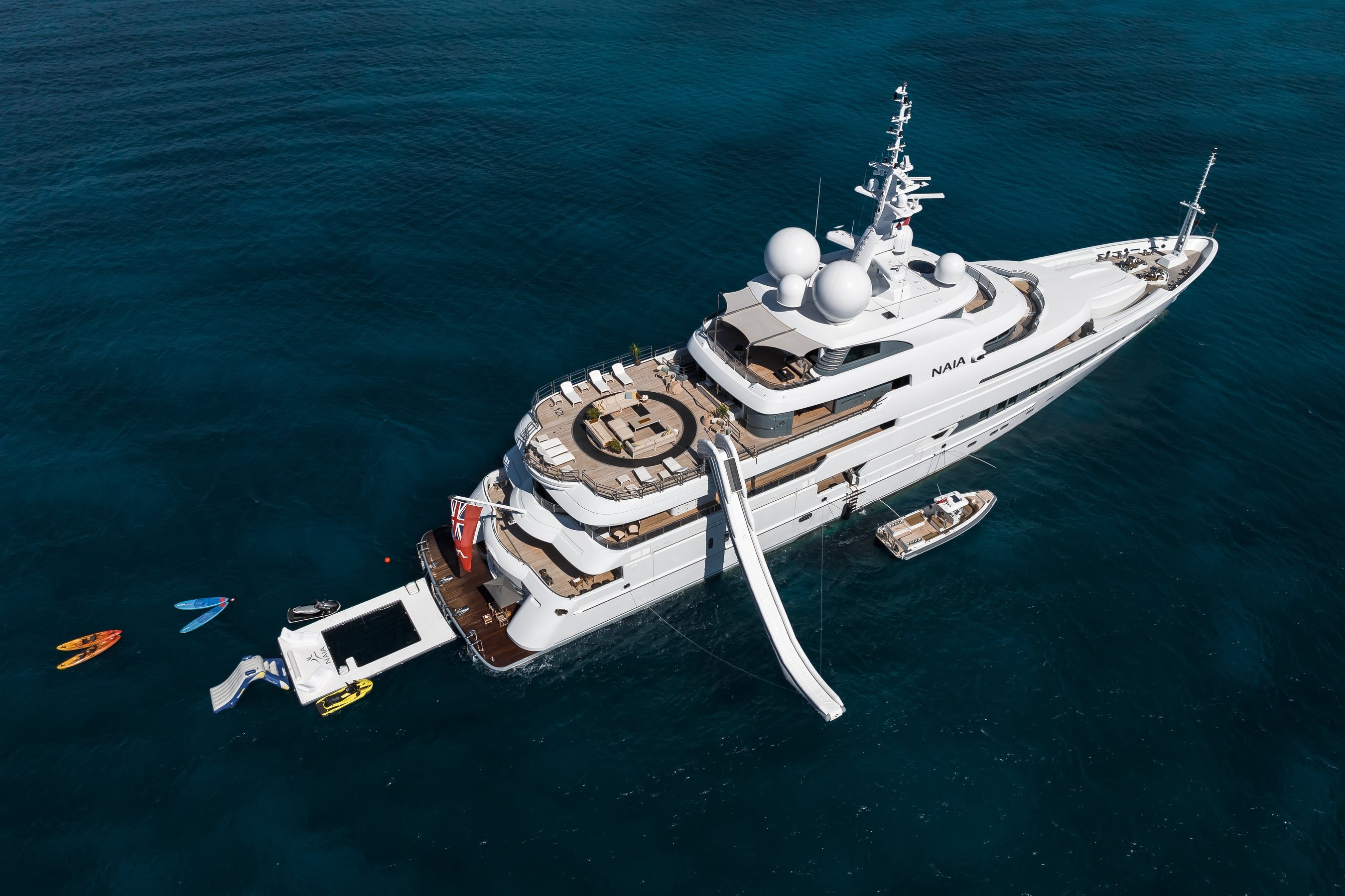 NAIA luxury yacht charter French Riviera
