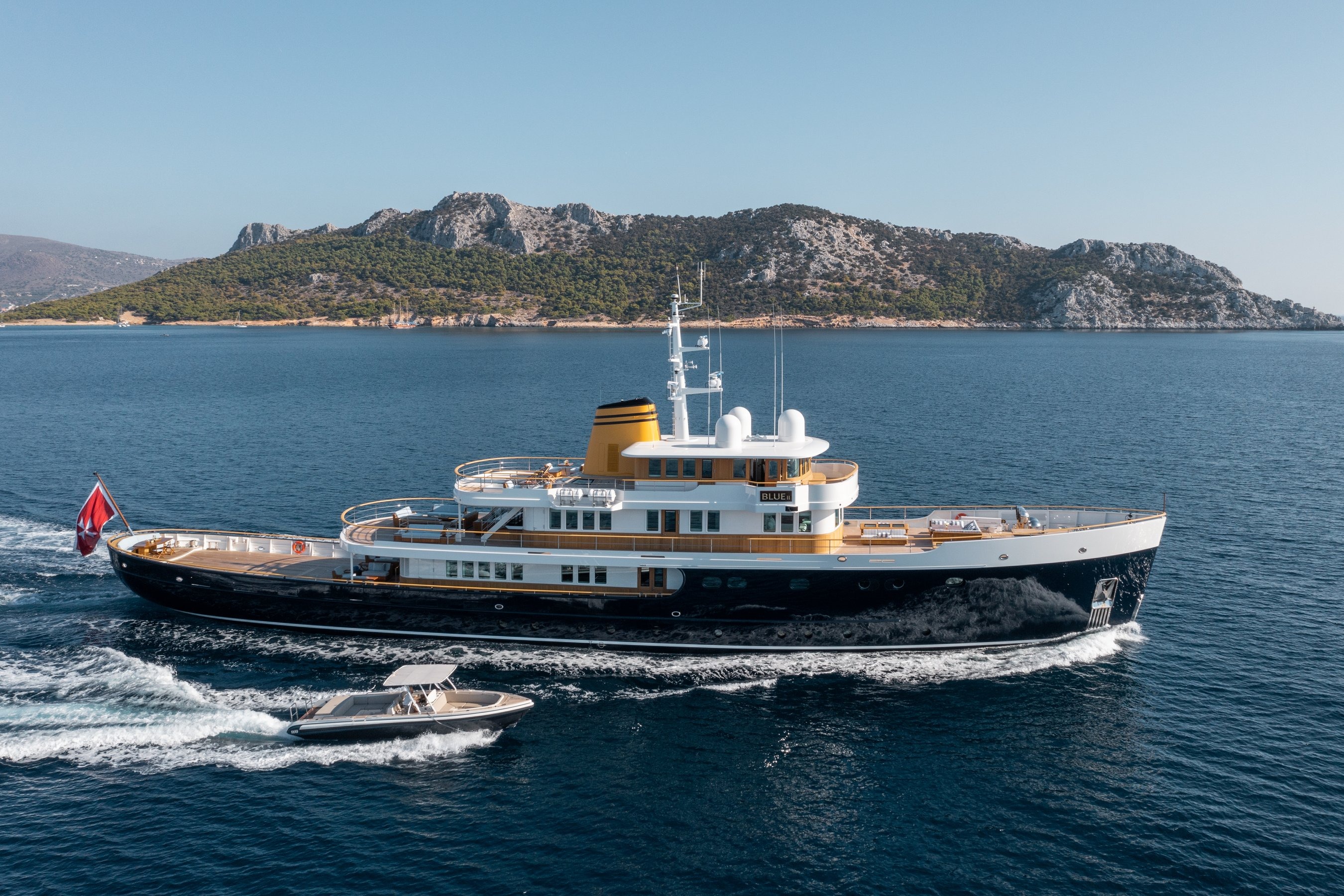 BLUE II luxury yacht charter French Riviera