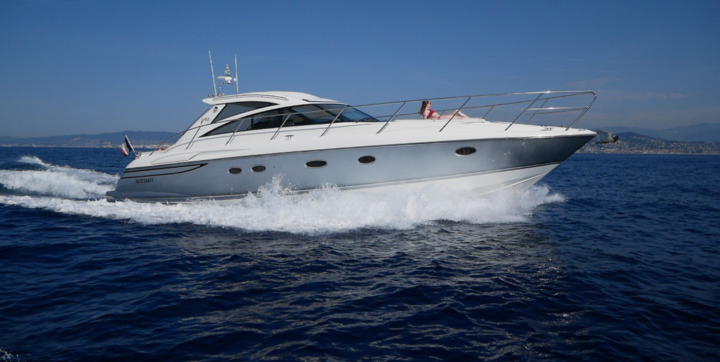 Princess V48 luxury yacht charter French Riviera