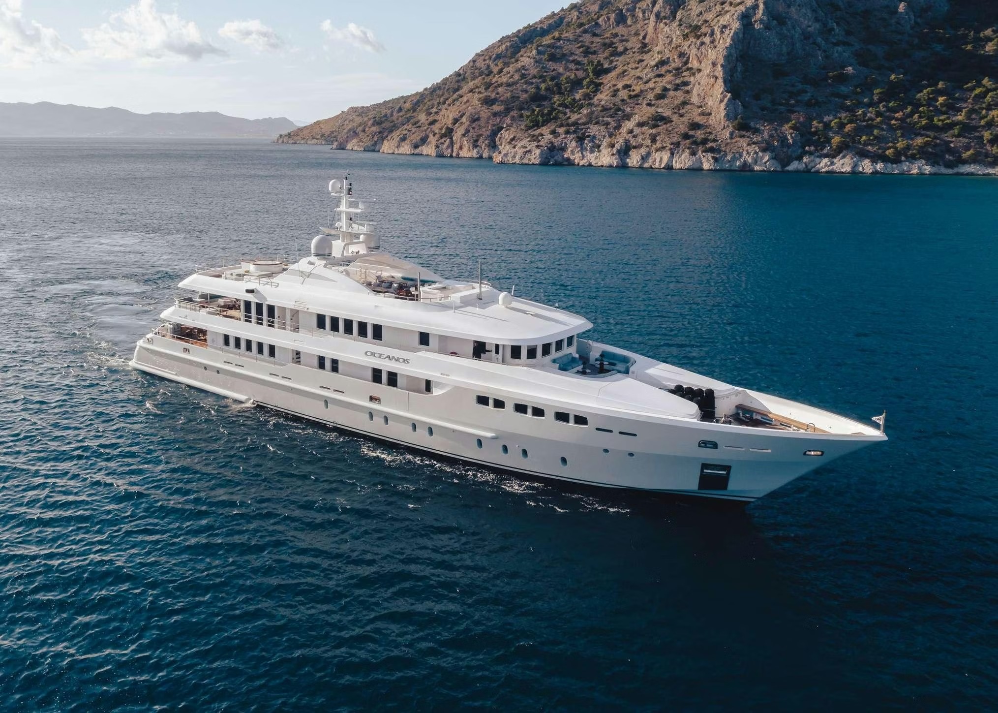  OCEANOS luxury yacht charter French Riviera