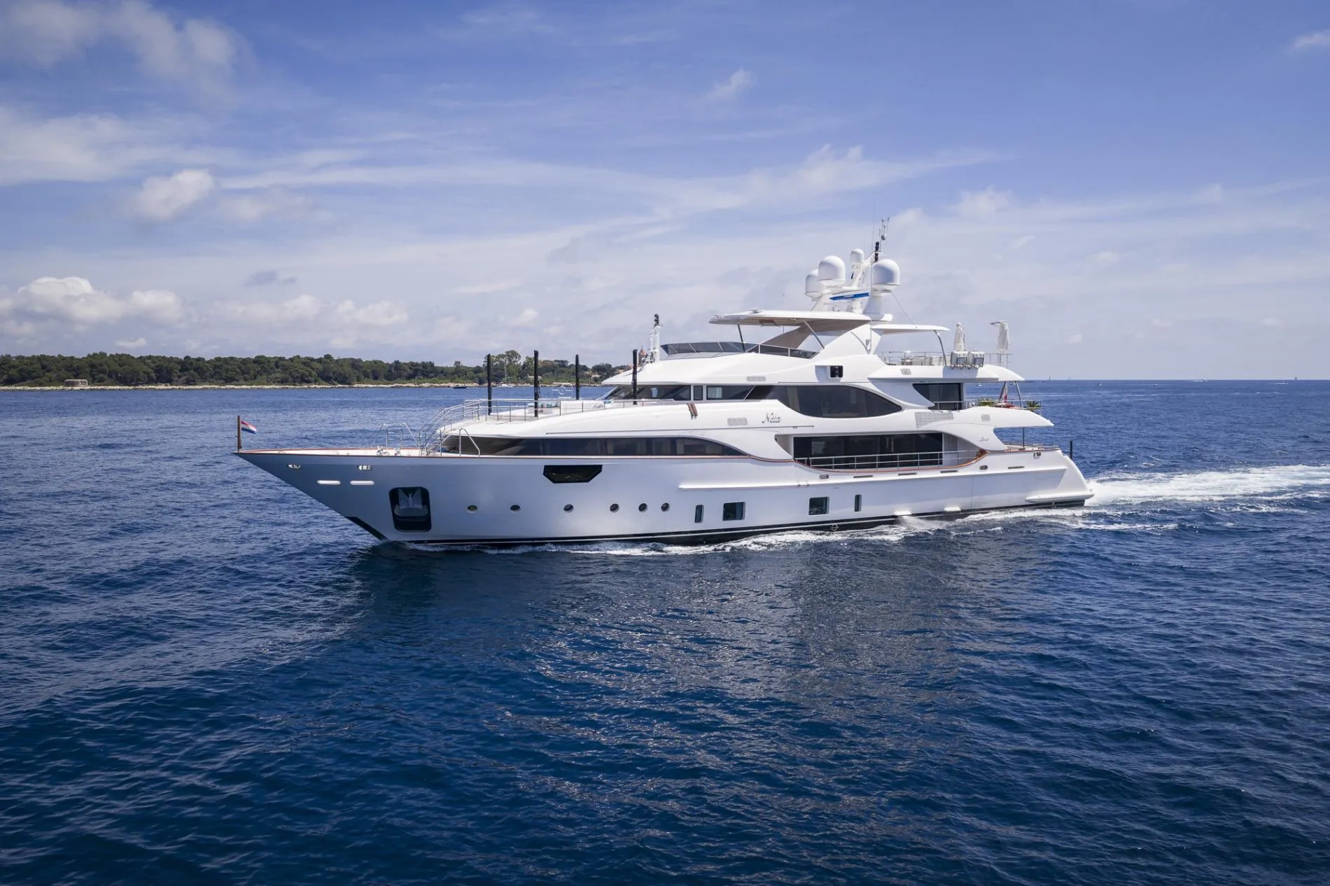NELA luxury yacht charter French Riviera