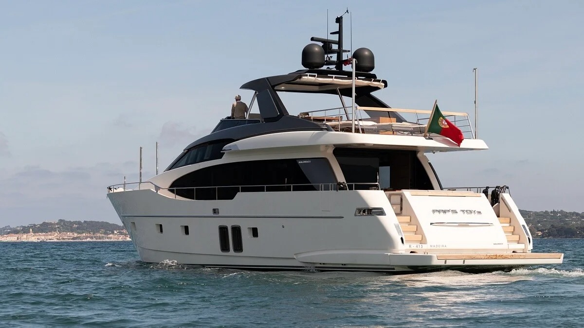 Sanlorenzo SL78 - Pap's Toy III luxury yacht charter French Riviera