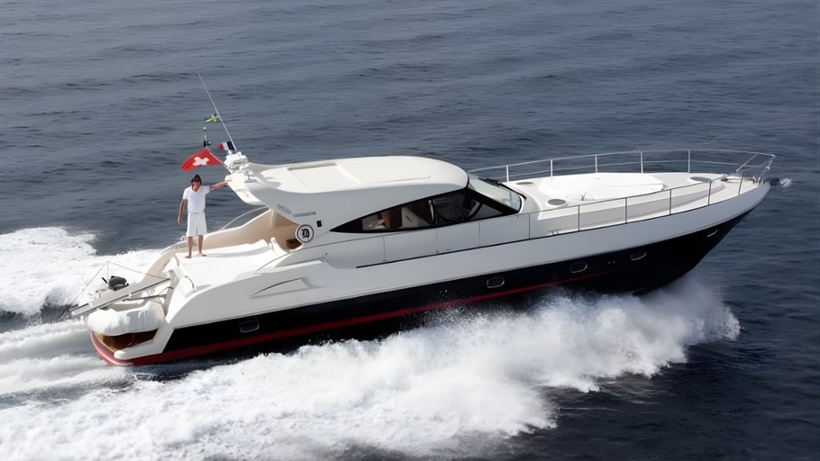 GIANETTI 55 SPORT luxury yacht charter French Riviera