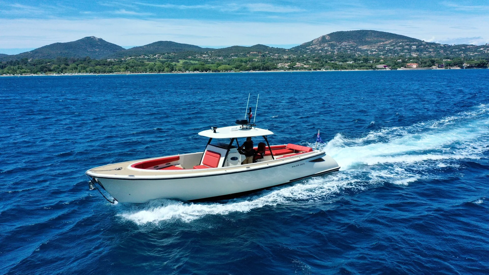WAJER 38S luxury yacht charter French Riviera