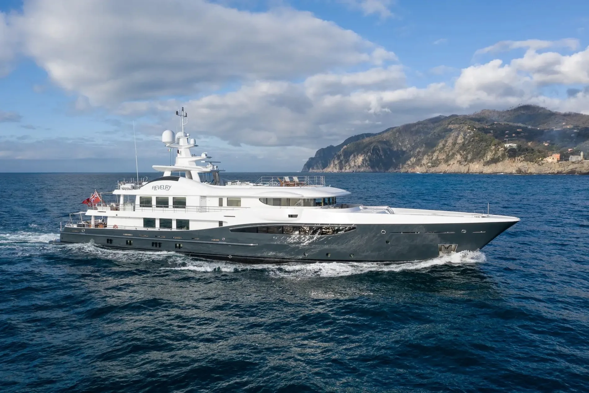 REVELRY luxury yacht charter French Riviera