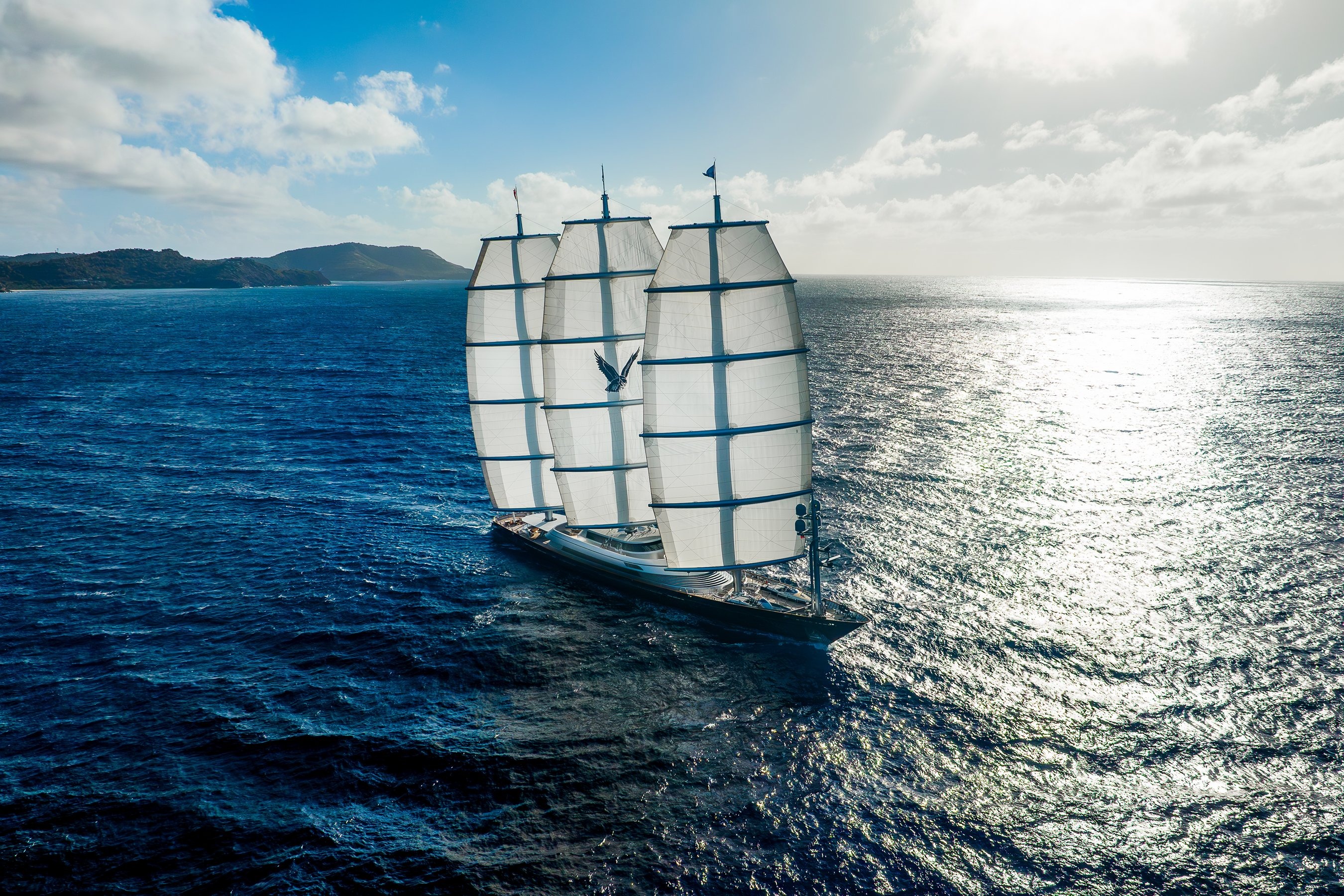 MALTESE FALCON luxury yacht charter French Riviera