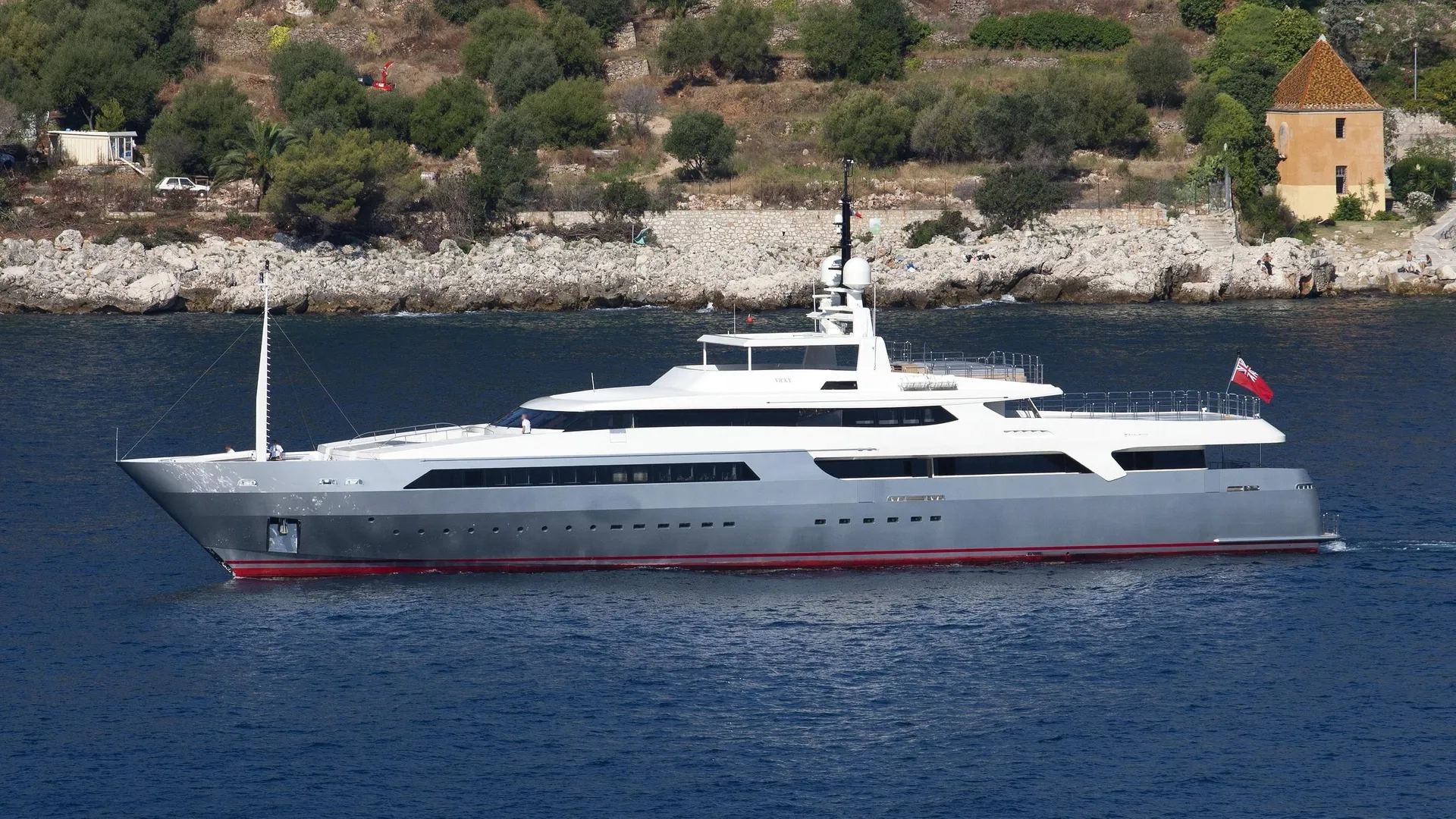VICKY luxury yacht charter French Riviera