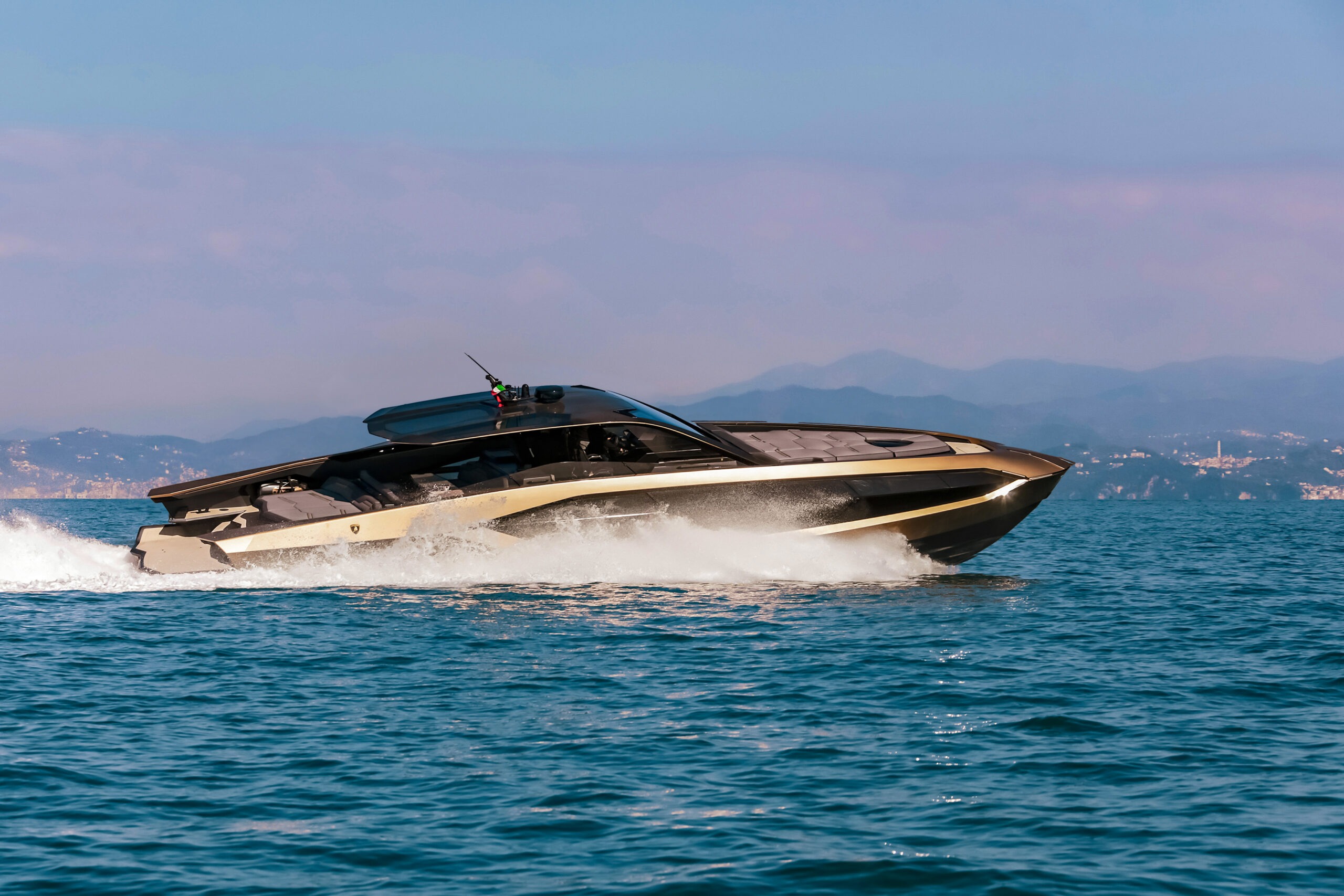 Lamborghini 63 yacht charter, photo 2