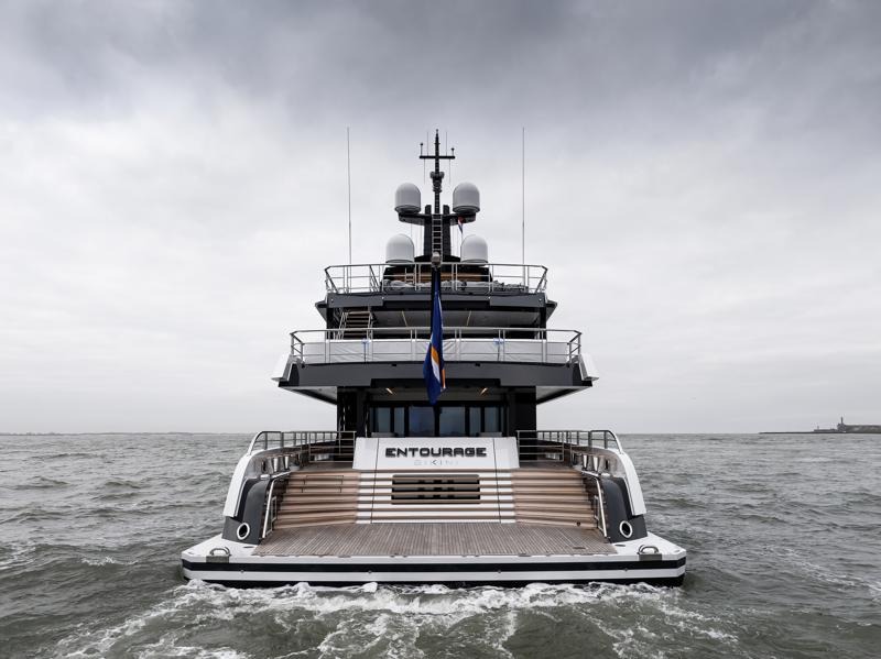 ENTOURAGE yacht detail