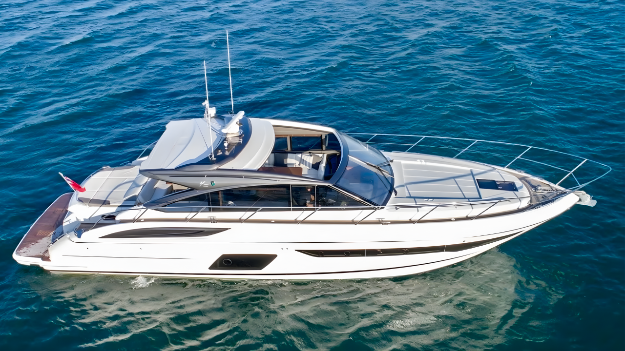 PRINCESS V58 luxury yacht charter French Riviera