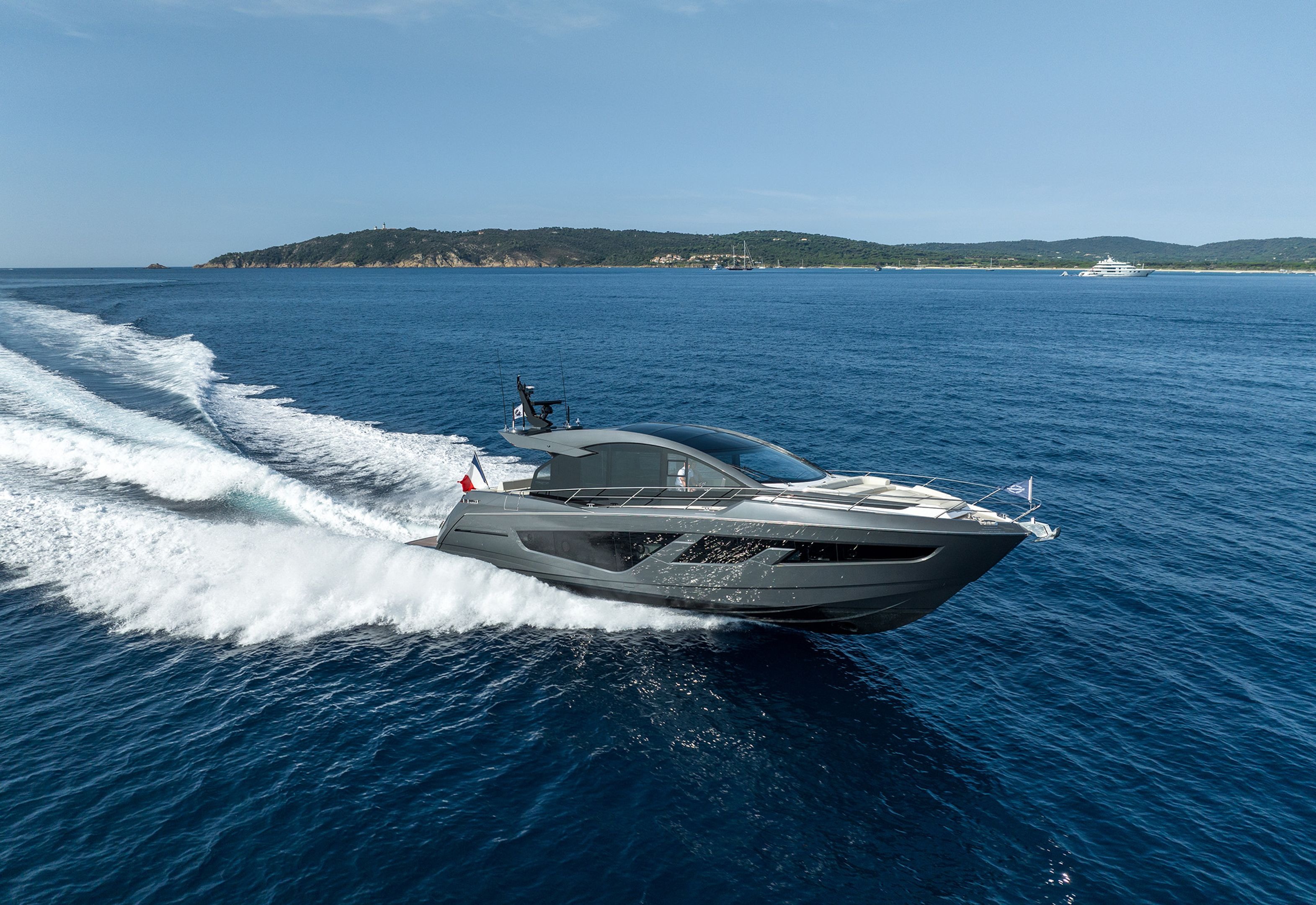 Sunseeker Predator 65 luxury yacht charter French Riviera