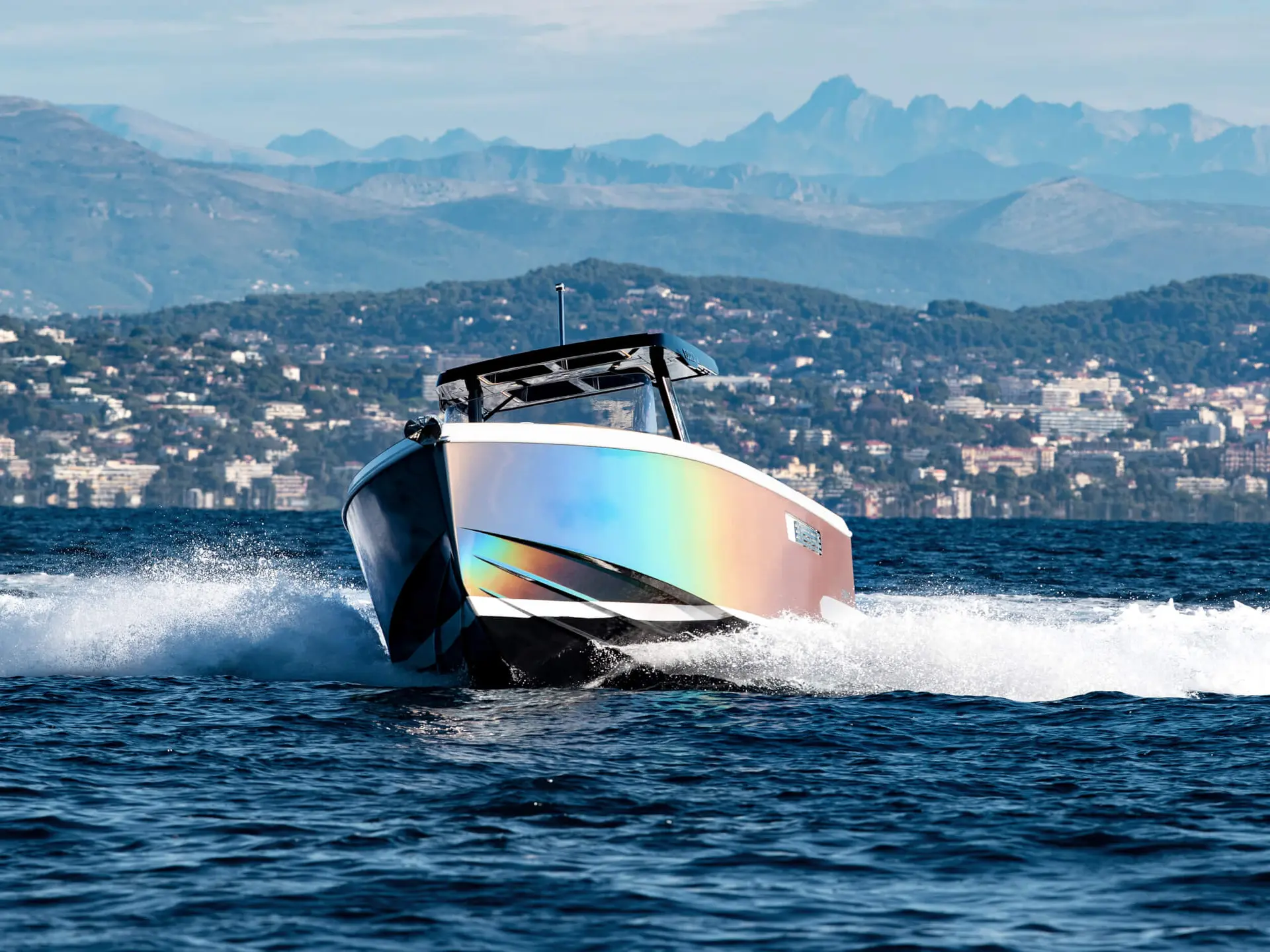 FJORD 38 luxury yacht charter French Riviera