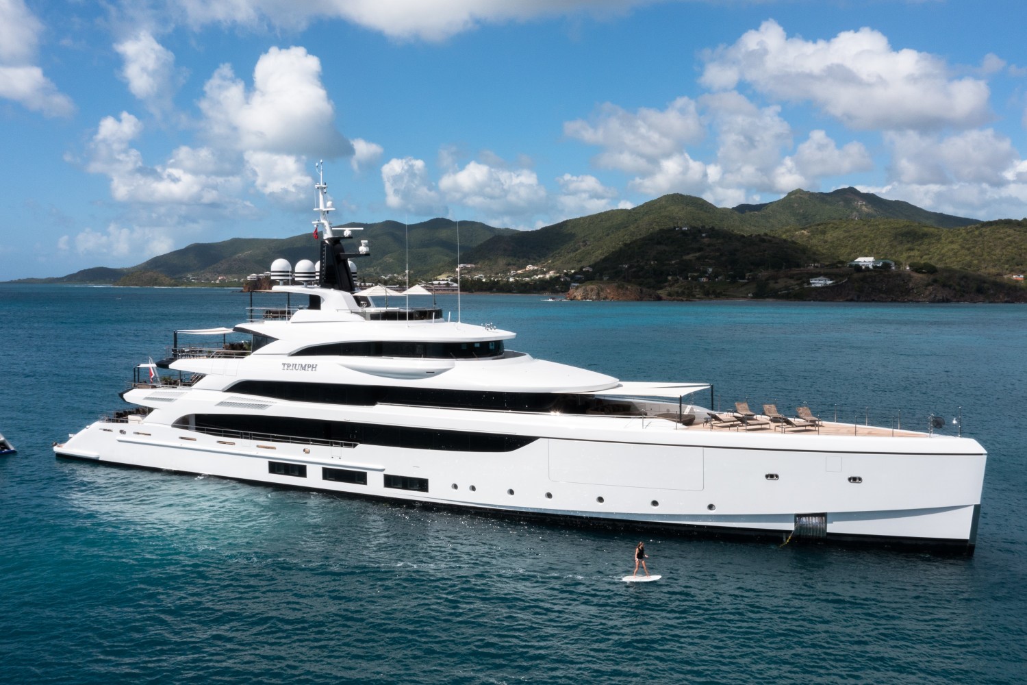 TRIUMPH luxury yacht charter French Riviera
