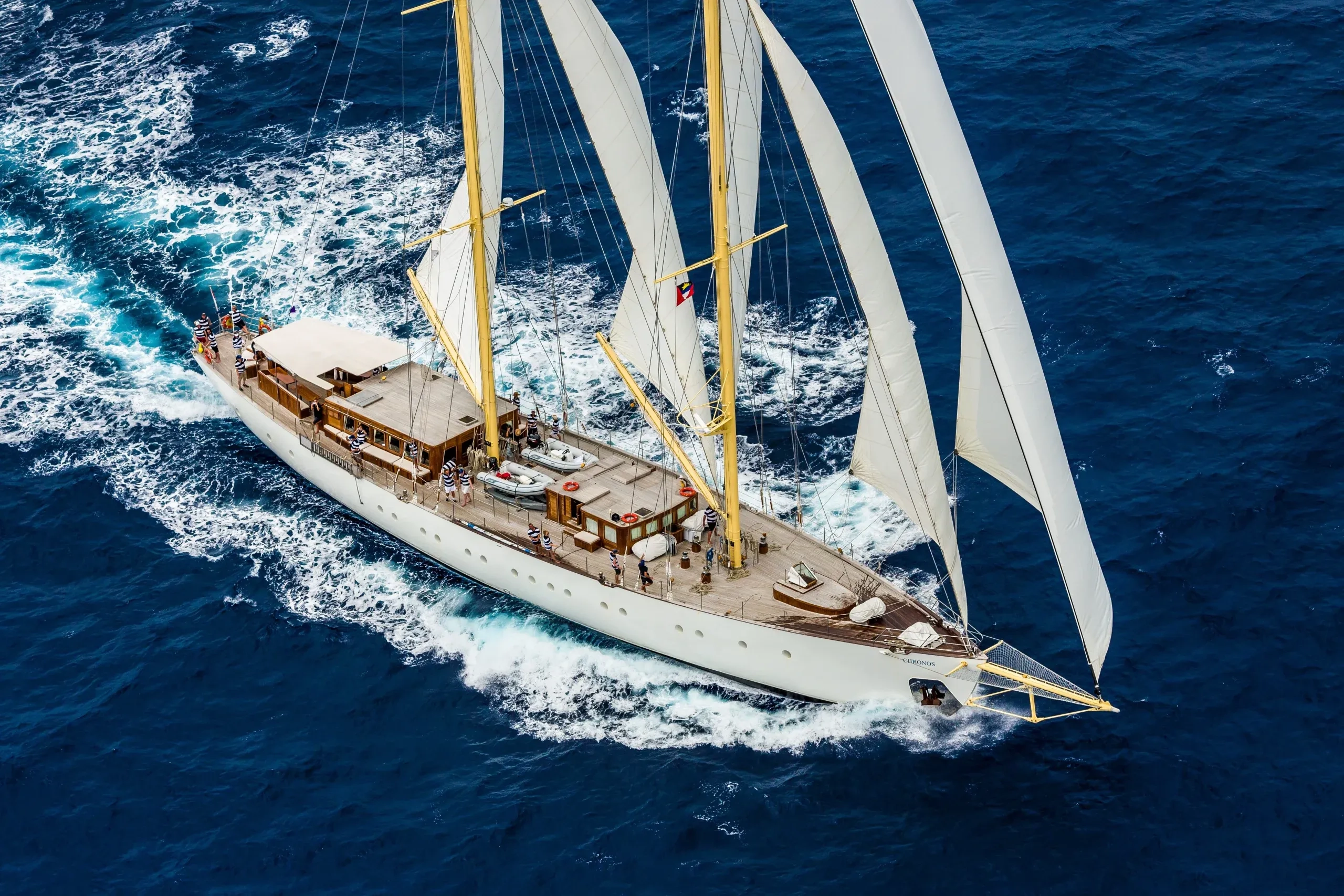 Chronos luxury yacht charter French Riviera