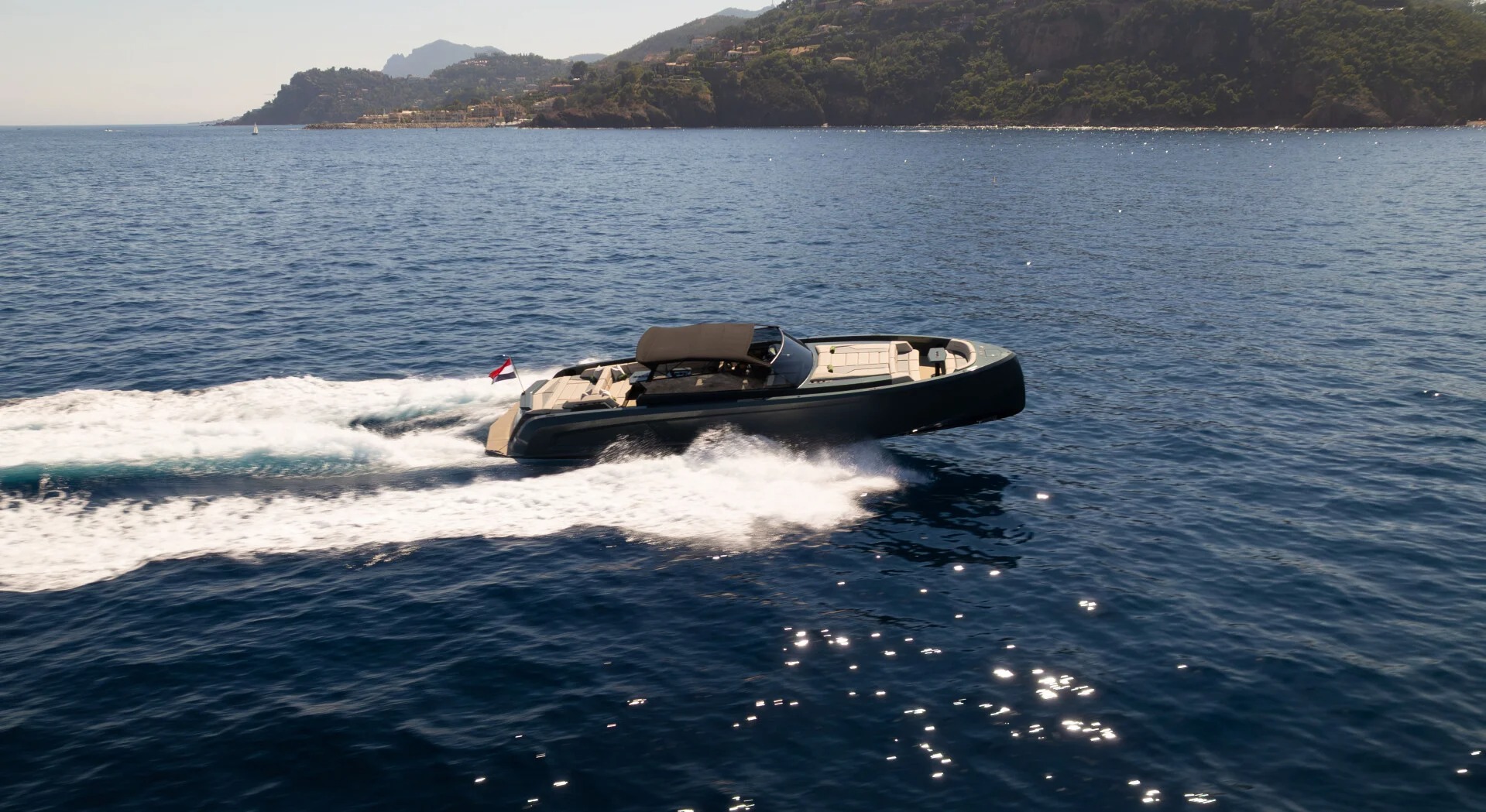 Vanquish 54 luxury yacht charter French Riviera