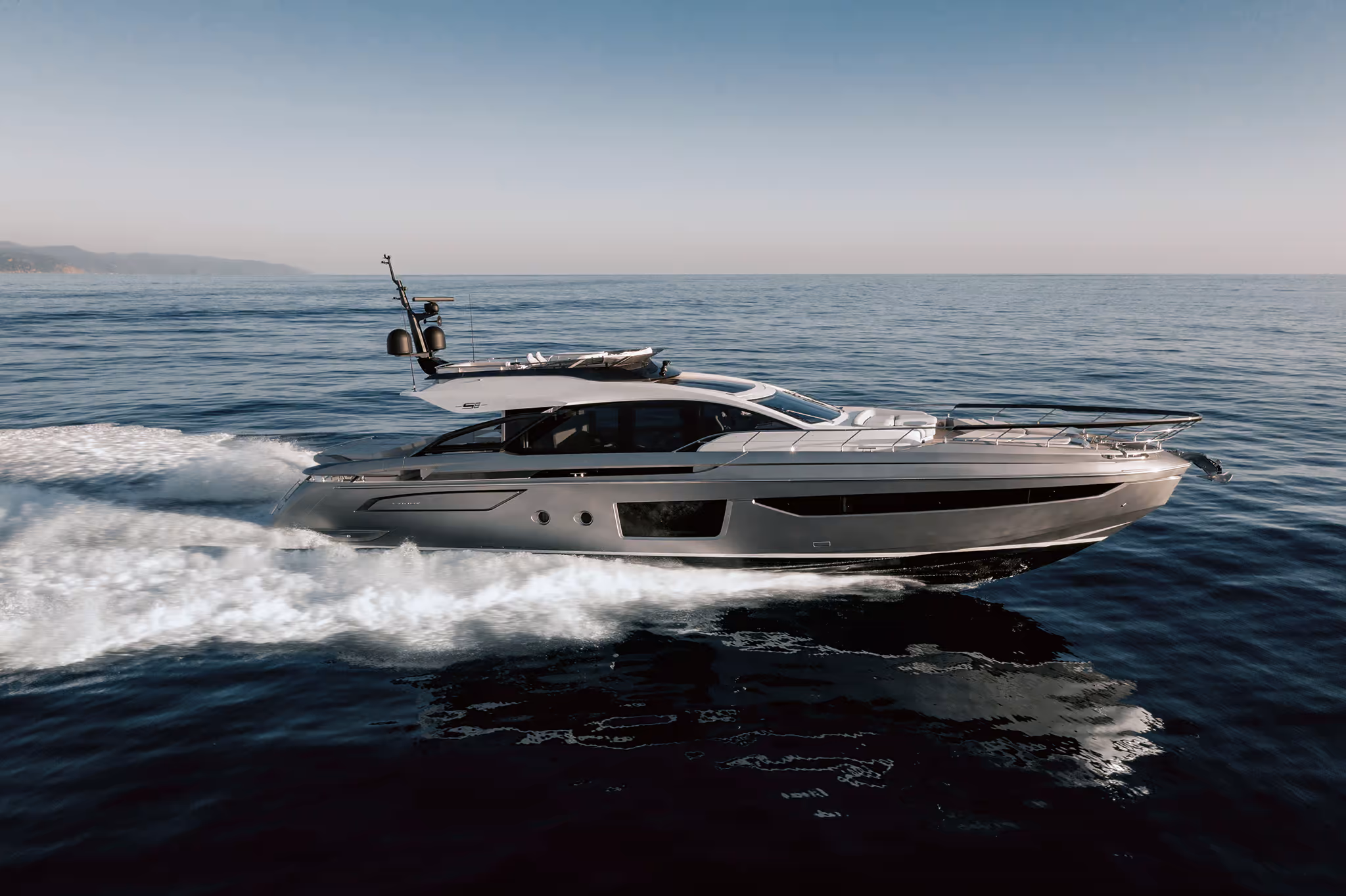 Azimut S8 luxury yacht charter French Riviera