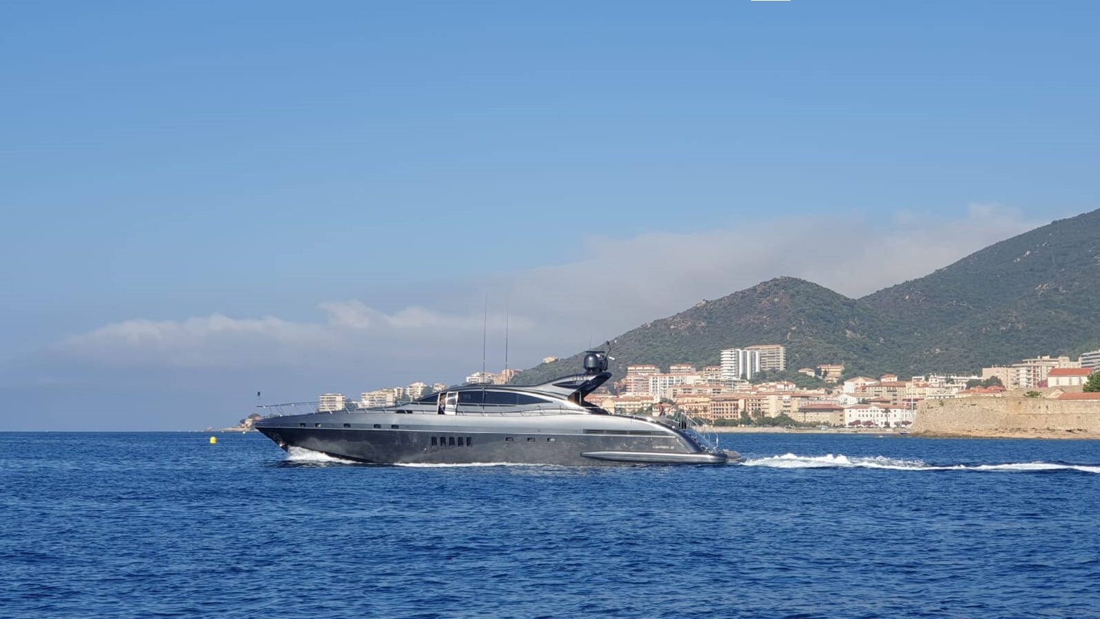 MANGUSTA 92  luxury yacht charter French Riviera