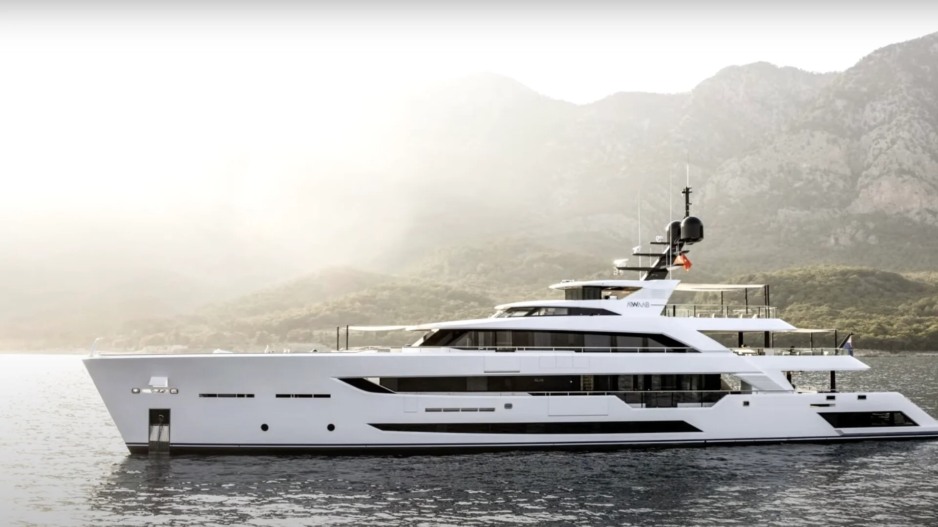 AL WAAB luxury yacht charter French Riviera