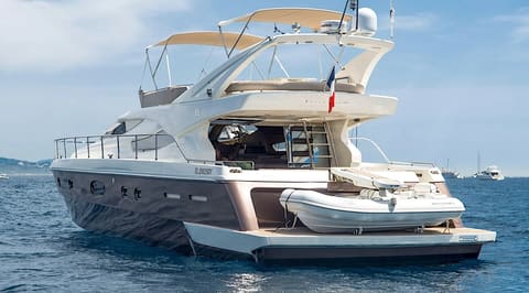 FERRETTI 620, dernière baignade et retour