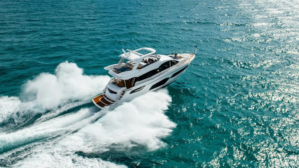 Visite vidéo du SUNSEEKER 68, location de yacht sur la Côte d'Azur