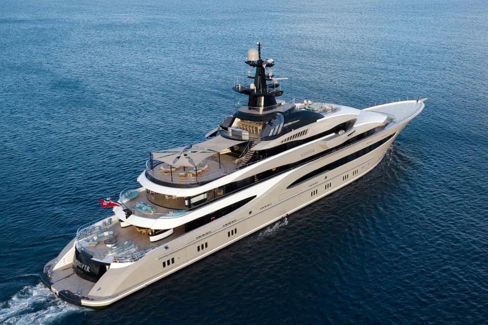 Visite vidéo du WHISPER, location de yacht sur la Côte d'Azur