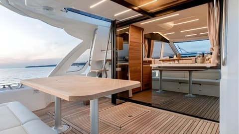 GREENLINE 45, dernière baignade et retour