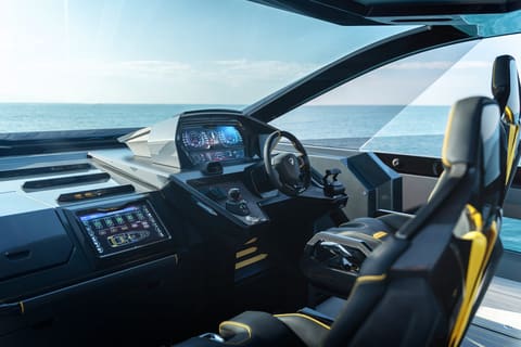 Lamborghini 63, embarquement à monaco