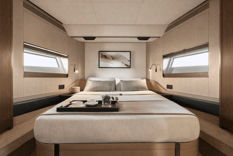 Azimut S8, navigation vers le prochain port