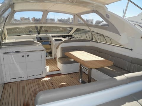 Princess V55, dernière baignade et retour